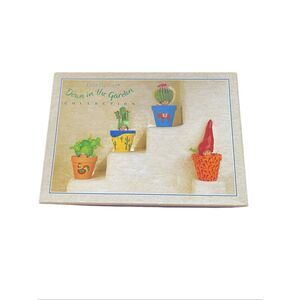 Vintage Anne Geddes Down In The Garden Collection 8 Blank Cards With Envelope